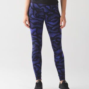 LULULEMON WUNDER UNDER PANT 111-FULL ON LUON INNER HIDDEN HIP POCKET SZ 6